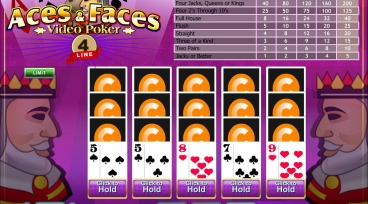 4-Line Aces and Faces